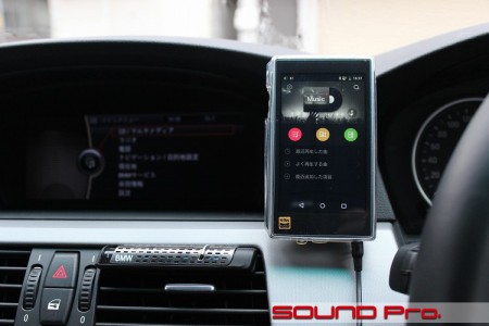 BMW5シリーズでFiio X5を鳴らします