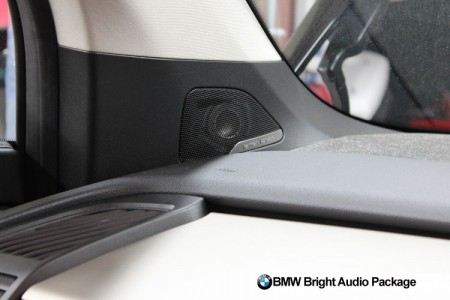 BMW i3のツイーター取り付けとDSP投入の様子です